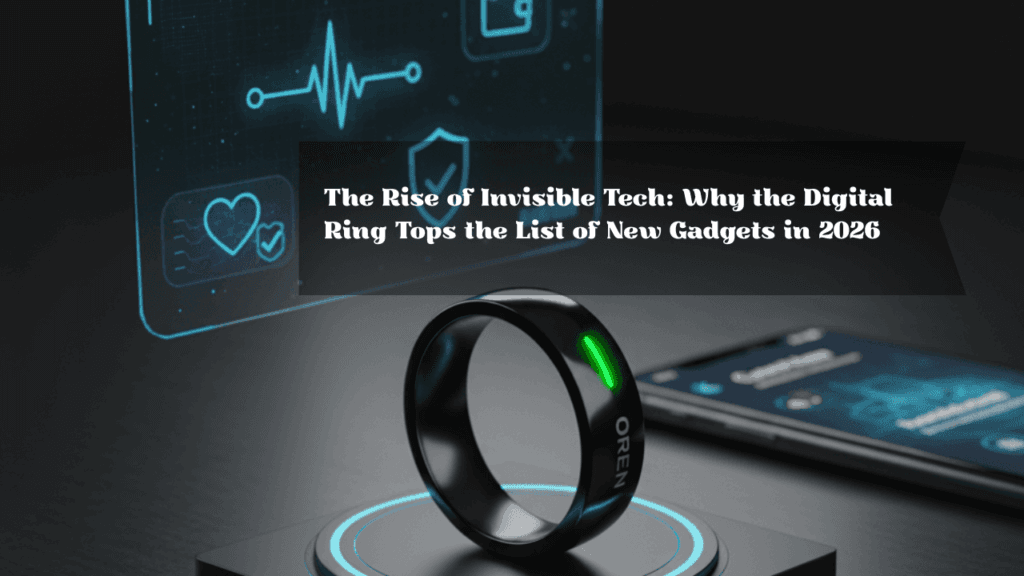 Digital Ring Tops the List of New Gadgets in 2026